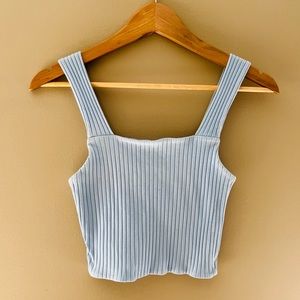 Ribbed Crop Top
